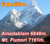 Expedition - Amadablam/Mt. Pumori 